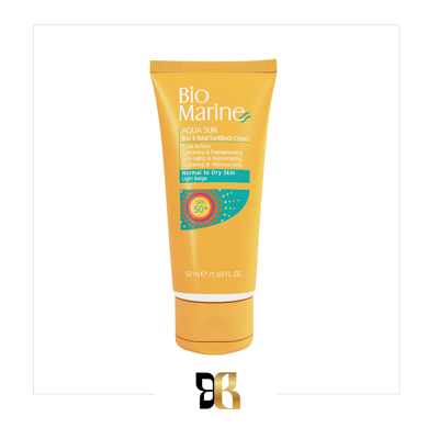 کرم ضد آفتاب رنگی پوست خشک بایومارین +SPF50 